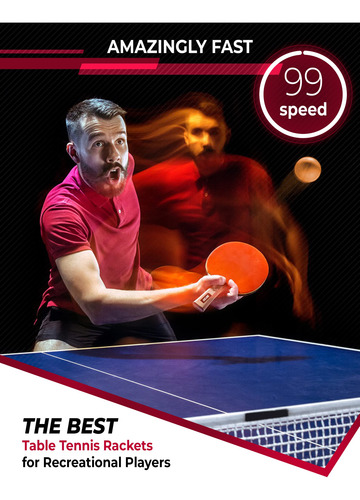 Raqueta De Ping-pong Profesional Con Estuche Aprobada Ittf Paleta Doble Tipo De Mango