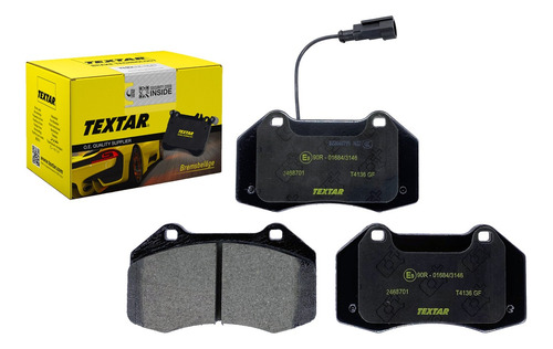 Balatas Delanteras Textar Abarth Punto 2013 2014 2015 2016