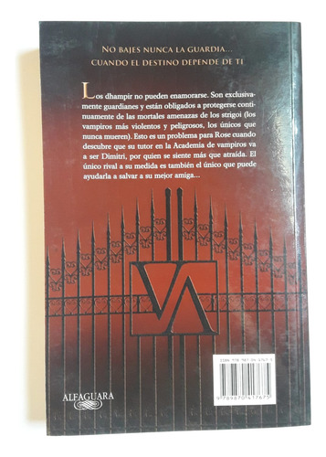 Vampire Academy Libro Completo (con Detalles) (Usado)