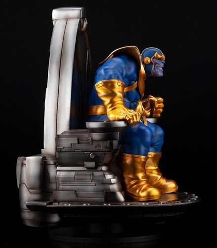 Thanos On Space Throne Marvel Estatuta Kotobukiya Nuevo
