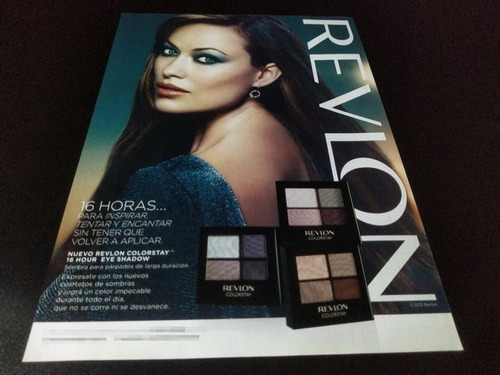 (pf722) Publicidad Revlon * Olivia Wilde