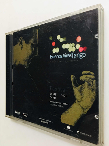 Festival Buenos Aires Tango 2001 2 Cds ((nuevos Detalle Caja