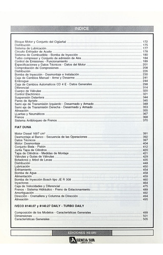Manual Y Guía Del Automotor Diesel Y Utilitarios