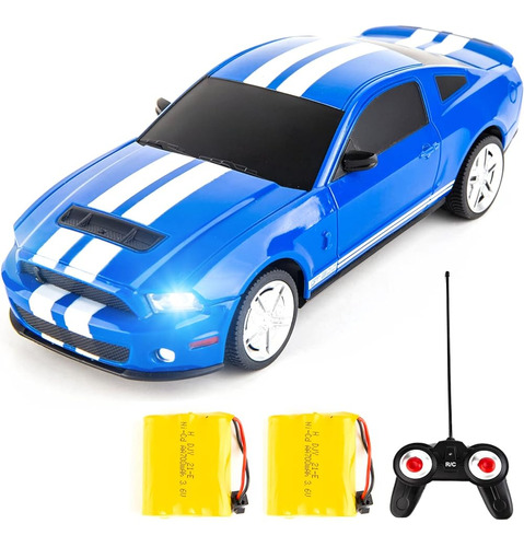 Bdtctk Control Remoto 1/24 Ford Mustang Shelby Gt500 Rc Mode