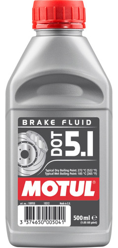 Liquido Freno Motul Dot 5.1 (1/2 Litro)