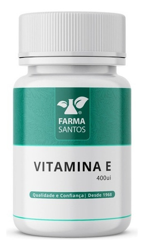 Vitamina E 400ui 60 Cápsulas