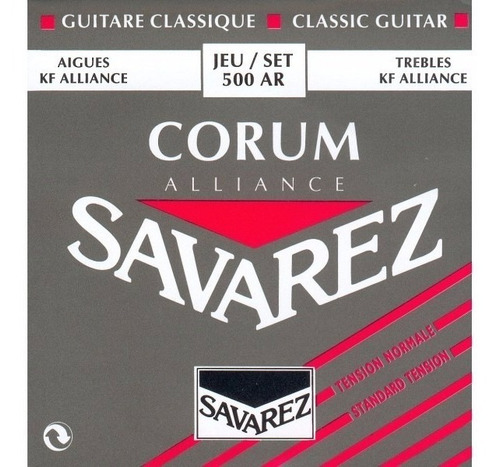 Savarez 500ar - Cuerdas Para Guitarra Clasica  Tension Norma