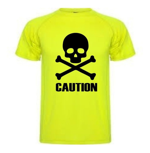 Remera Bariloche Fiesta Fluor Bizarra Caution