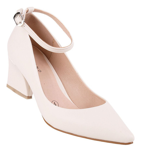 Zapatilla Mujer Tacóncrema Valdano 01404104