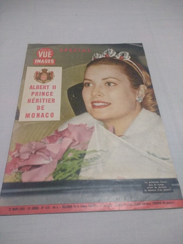 Revista Francesa Point De Vue - Princesa Grace Kelly Año 195