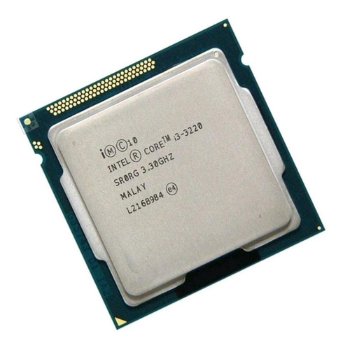 Processador gamer Intel Core i3-3220 CM8063701137502 de 2 núcleos e 3.3GHz de frequência com gráfica integrada
