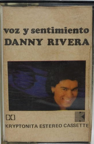 Danny Rivera  Voz Y Sentimiento Cassete Argentina