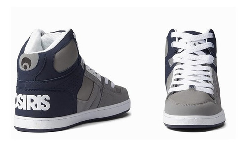 Botitas Osiris Modelo Nyc 83 Gris Azul Nueva Colección