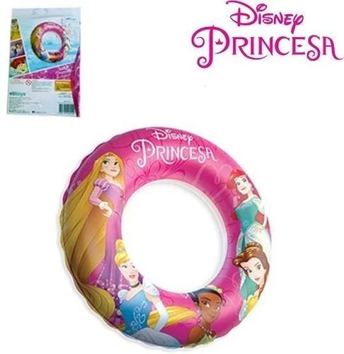 Bóia Infantil Circular  Princesas  56 Cm Praia, Piscina, Rio