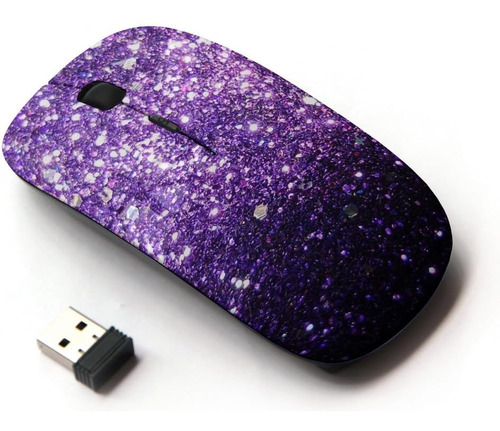 Kawaiimouse [mouse Inalámbrico Óptico 2.4g] Estrellas Brilla