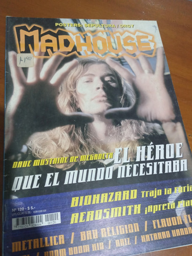 Madhouse-megadeth-coleccion-youthanasia-revista-vhs