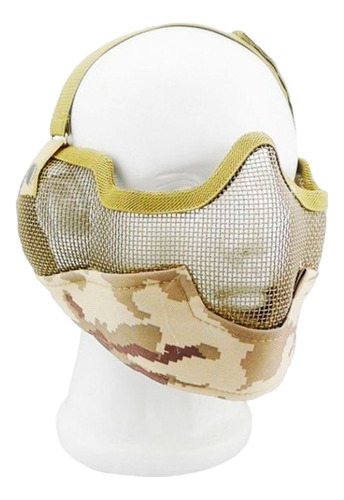 Malla Mesh Mascara Metalica Mask Gotcha Paintball Airsoft