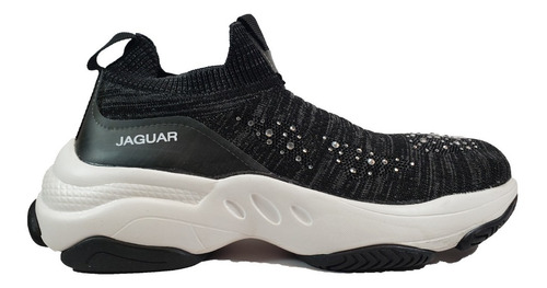 Zapatillas Jaguar Lifestyle Sin Cordones 4313 Casual Neg Cli