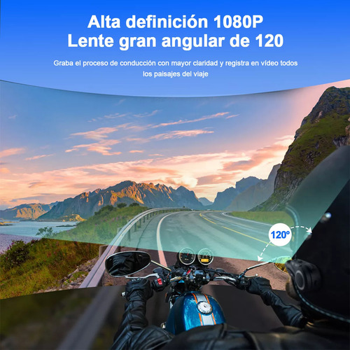 Intercomunicador Casco Audifonos Bluetooth Para Casco Cámara