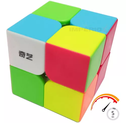 Cubo Mágico 2x2x2 Qiyi Qidi Stickerless - Cuber Brasil