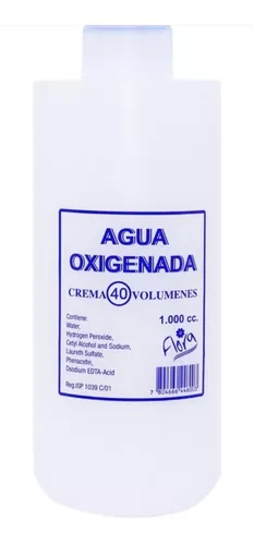 Crema De Agua Oxi-dantes Flora 1000ml Vol. 10% 20% 30% 40%