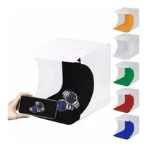 Comprar Mini Estudio Caja Luz Fotografía Usb Led 30x30 Estudio 