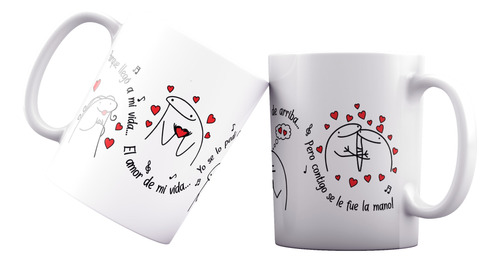 Taza San Valentin Amor Flork Pareja