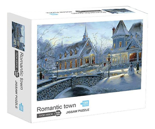 Puzzle Rompecabezas 1000p Romantic Town Full