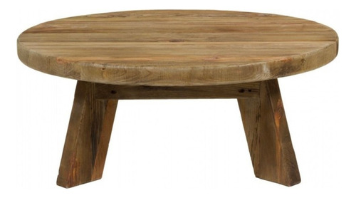 Mesa De Living Central Ratona Red Madera Maciza Rustica Lcm