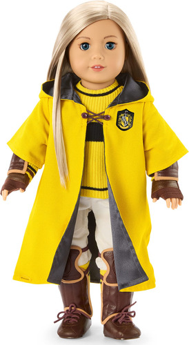 American Girl Harry Potter - Uniforme De Quidditch Hufflepu.