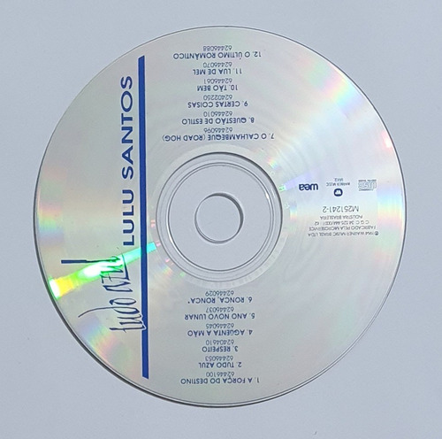 Cd - Lulu Santos - Tudo Azul - 1984 (Usado)