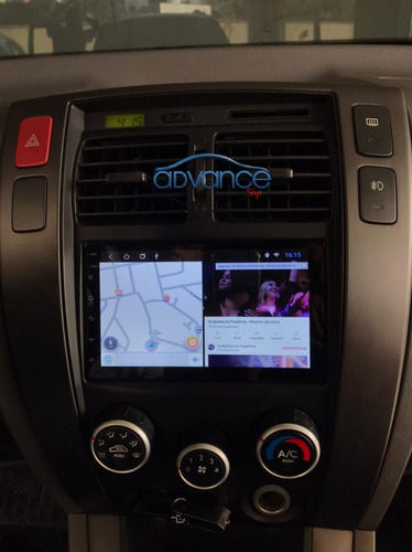 Central Multimidia 7' Hyundai Tucson C/ Android + Carplay