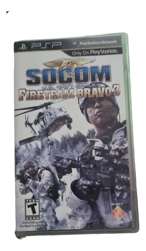 Socom Us Navy Sealsfireteam Bravo 3 Psp Fisico (Reacondicionado)