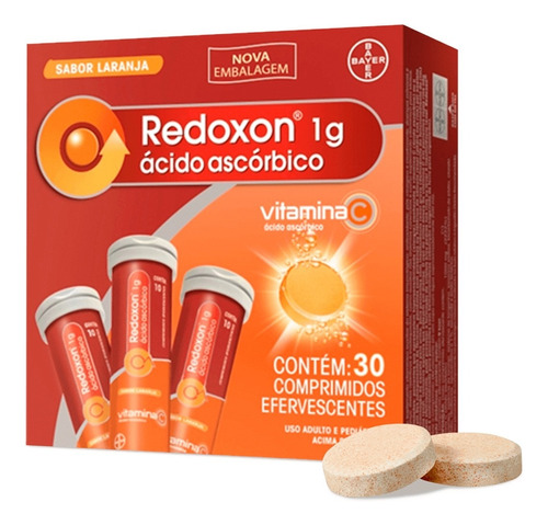 Redoxon Naranja 1 G 10 Comprimidos Efervescentes