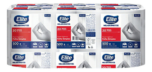 Elite - Papel Higiênico Rolo Fs Plus C/8
