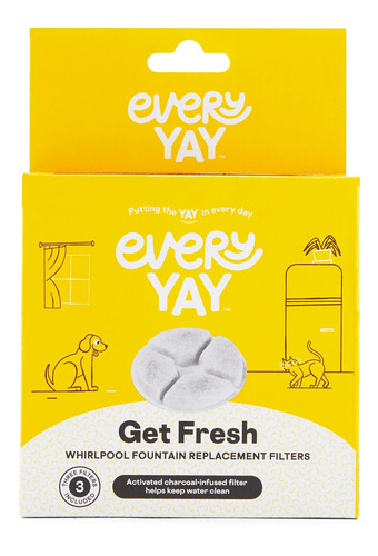 Petco Brand Everyyay Get Fresh Whirlpool Filtro Repuesto