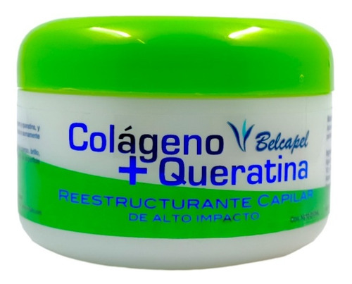 Belcapel Colágeno Queratina Para El Cabello Reestructurante