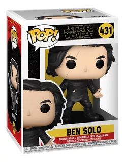 Juguete Funko Pop Star Wars Ben Solo With Blue Lightsaber