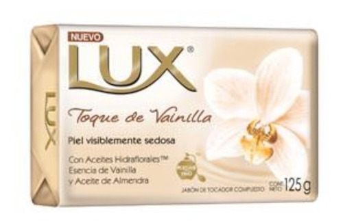 Jabón De Tocador Lux Toque De Vainilla X125gr (4701)