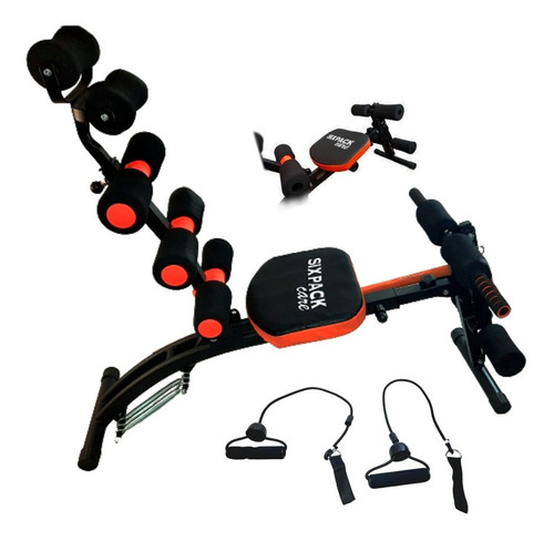 Imagen 3 de 3 de Banco Fitness Para Abdominales Clover Fitness Sixpack Care.