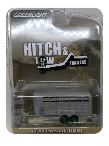 Greenlight Green Machine Hitch & Tow Foot Livestock Traile