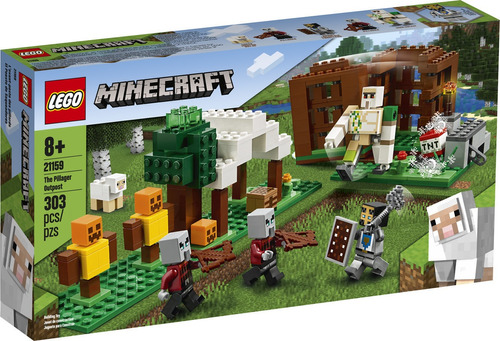 Lego® Minecraft El Puesto De Saqueadores 21159