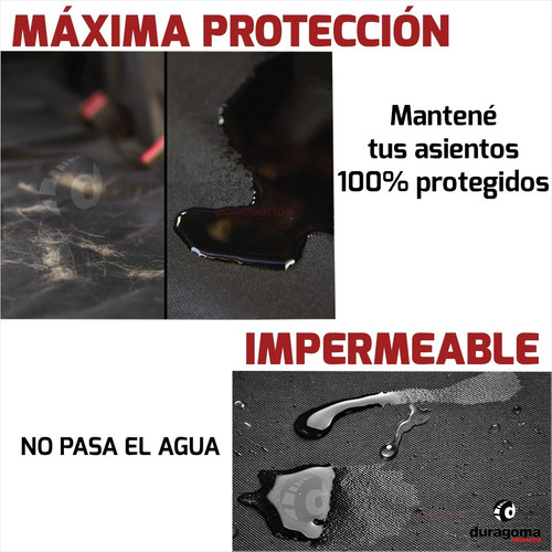 Funda Mascotas Auto Perro Gato + Cinturón Seguridad Regalo