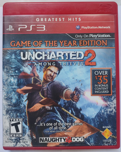 Uncharted 2 Goty Para Playstation 3 (Usado)