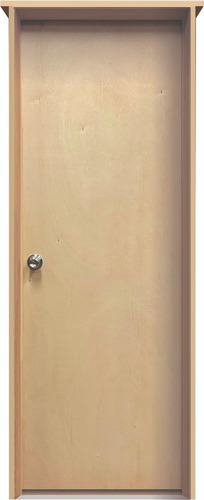 Puerta Interior Marco 10cm En Madera Dura 75x205 Der