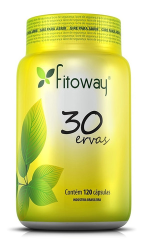 30 Ervas Fitoway 120 Cáps