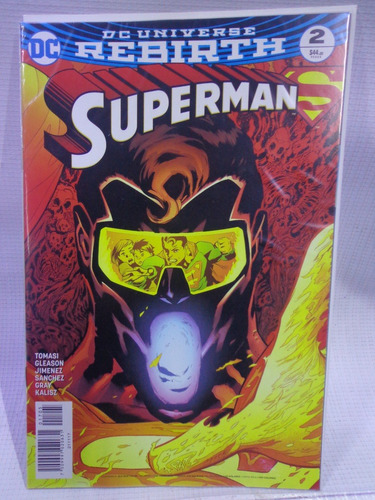 Superman Rebirth Vol.2 Dc Comic Televisa 2017