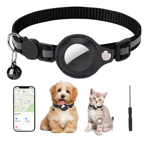 Collar Para Gato Reflejante De Mascotas Con Broche Seguridad