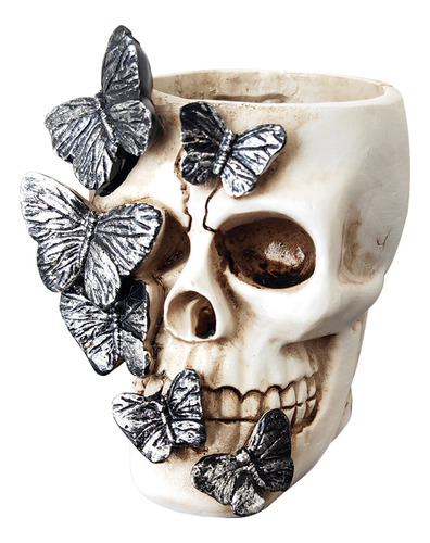 Lápiz Decorativo Con Forma De Calavera Para Fiestas Espeluzn