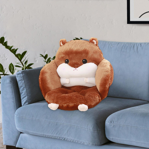 Cojín Para Asiento De Hámster, Almohada Marrón Oscuro